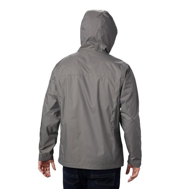 Columbia Watertigh Rain Jacket Grey For Men's NZ16302 New Zealand